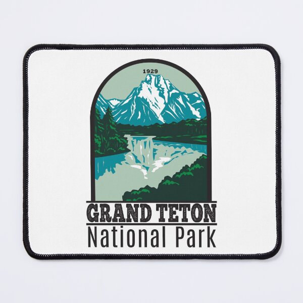 Item preview, Grand Teton Jackson Hole Valley National Park Wyoming designed and sold by KrisSidDesigns.