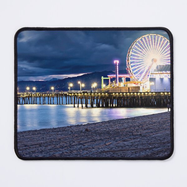 Item preview, Santa Monica Beach Stormy Cloudy Day designed and sold by Piper-Deals.
