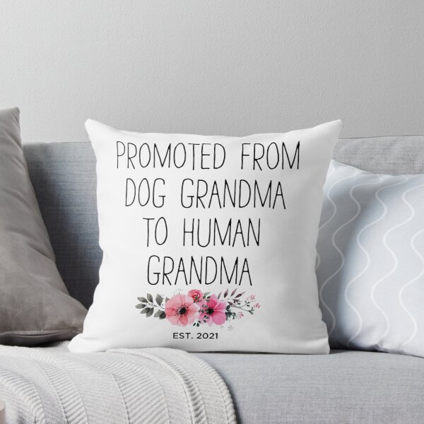 Item preview, Personalized New Grandma Gifts - Promoted From Dog Grandma To Human Grandma - Baby Announcement Gift For Grandma designed and sold by SuchGiftsCo.