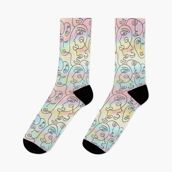 Item preview, Tie Dye Faces designed and sold by kawaiistudio.