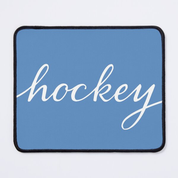 Item preview, Hockey lettering blue designed and sold by hookfreaks.