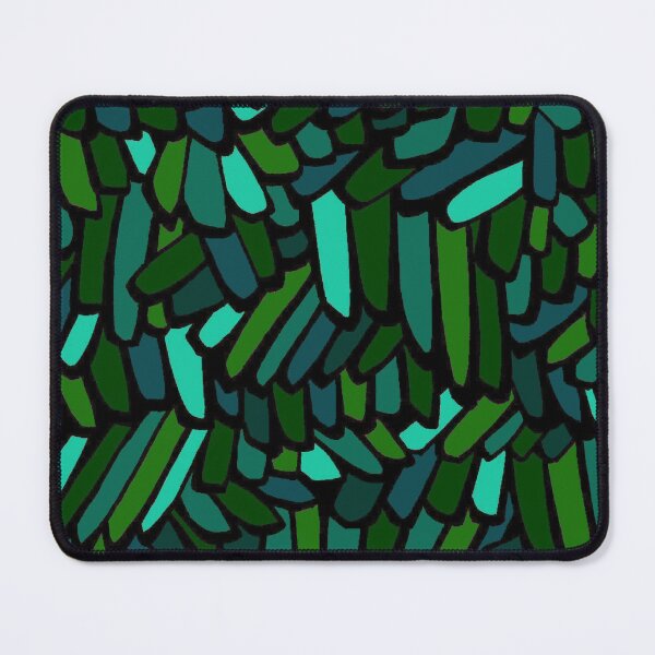 Item preview, Fantastical Green Abstract Collage  designed and sold by Korroby.