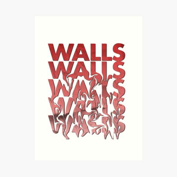 Louis Tomlinson WALLS Album Cover Acrylic Painting Custom 