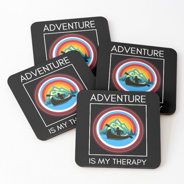 Item preview, Adventure Is My Therapy | Canoeing designed and sold by Einstein12345.