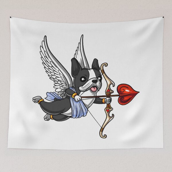 Item preview, Cute French Bulldog Cupid  designed and sold by underheaven.