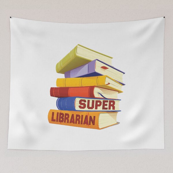 Item preview, Super librarian Shirt Funny Library Shirt  Gift Idea For Librarian Christmas designed and sold by Yobeli.