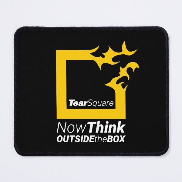 Item preview, Tear Square, Think Outside The Box - Life Quotes designed and sold by etoide.