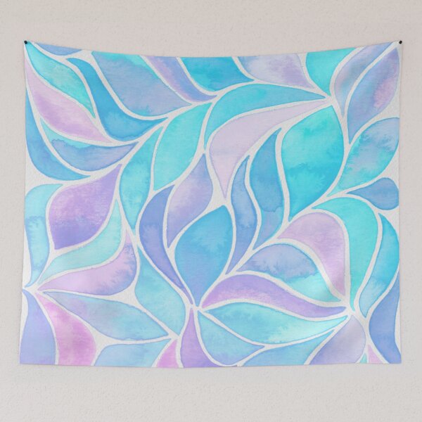 Item preview, Blue Violet Jungle designed and sold by Marie Funseth.