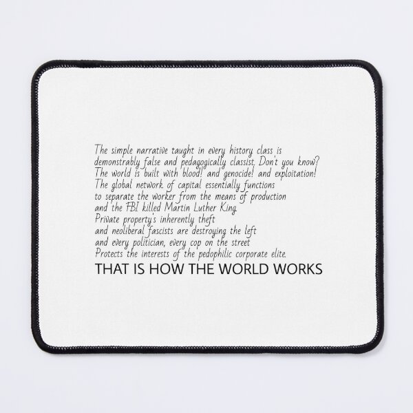 Item preview, How the World Works Bo Burnham Inside designed and sold by haychis.