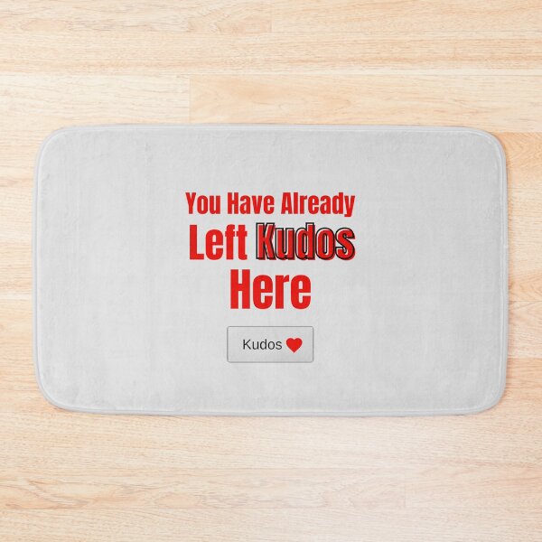 Item preview, You Have Already Left Kudos Here :) - Light Grey designed and sold by EM IONS.