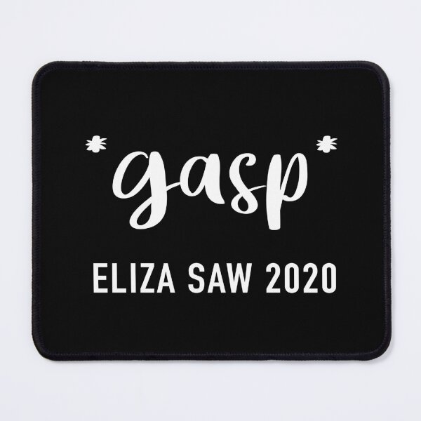 Item preview, Eliza's Gasp (Black) designed and sold by quoteedesigns.