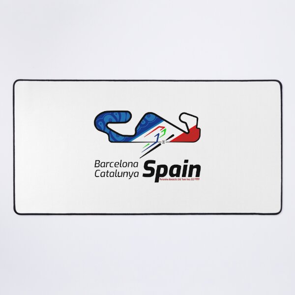 Item preview, Barcelona - Catalunya - Spain Race Track Circuit 2021 on Bright - Real Biker designed and sold by etoide.
