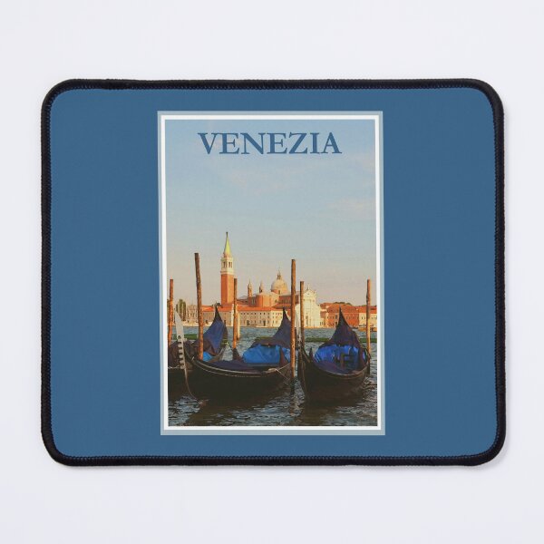 Item preview, Vintage Venezia Travel Advertisement - Retro Venice Enhanced Reproduction designed and sold by molamode.