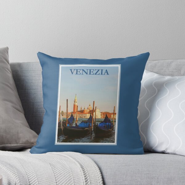 Item preview, Vintage Venezia Travel Advertisement - Retro Venice Enhanced Reproduction designed and sold by molamode.