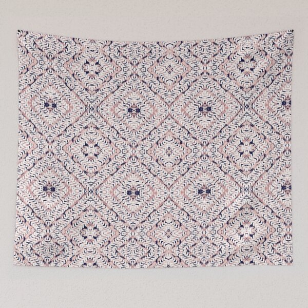 Item preview, Pink and Blue Rustic Chevron designed and sold by lisaguen.