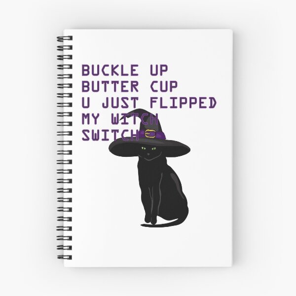 Item preview, Buckle Up Buttercup You Just Flipped My Witch Switch designed and sold by bahicharafe.