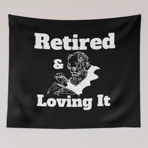 Item preview, Retired And Loving It gift for dad, gift for grandpa, love my dad designed and sold by Castore design.