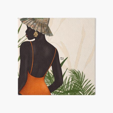 Bandeau cheveux rigide femme tropical noir et blanc - Un grand marché
