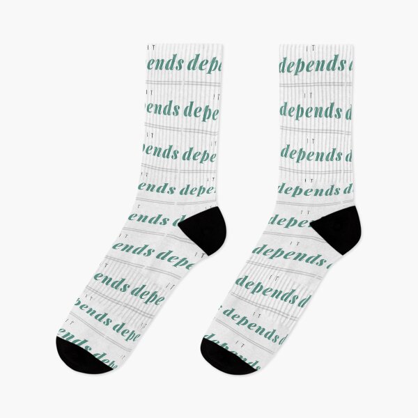 Item preview, It Depends - Design for Researchers  designed and sold by statsandcats.