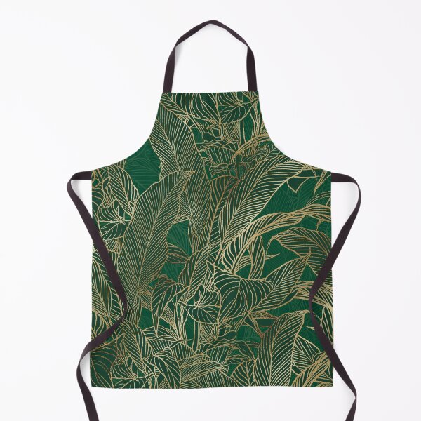Item preview, Modern Green Gold Foliage Plant Botanical Design designed and sold by InovArtS.