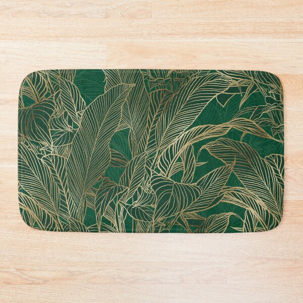 Item preview, Modern Green Gold Foliage Plant Botanical Design designed and sold by InovArtS.