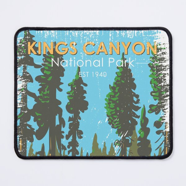 Item preview, Kings Canyon National Park General Grant California Vintage designed and sold by KrisSidDesigns.