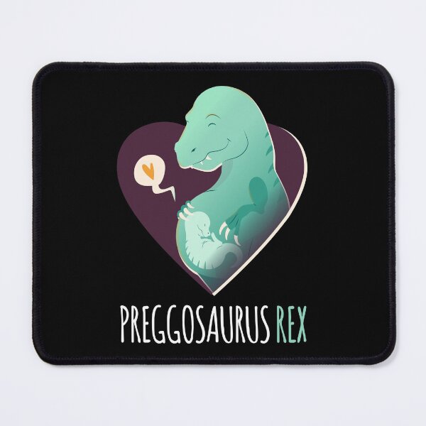 Item preview, Funny T Rex Dinosaur Baby Pregnancy Announcement Preggosaurus designed and sold by Bonehead Creations.