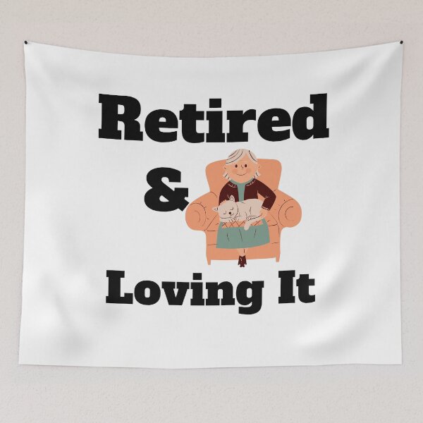 Item preview, Retired And Loving It gift for dad, gift for grandpa, love my dad designed and sold by Castore design.