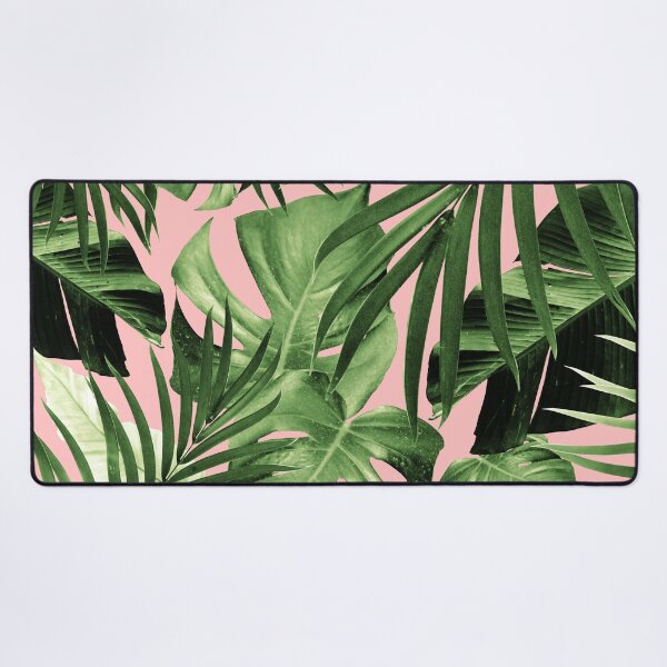 Vista previa del artículo con la obra «Patrón de hojas de jungla tropical n.° 11 #tropical #decoración #arte», diseñado y vendido por Anita's & Bella's Art.
