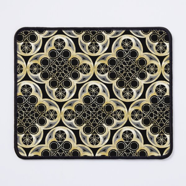 Item preview, Golden Moroccan Tile Glam #1 #pattern #decor #art  designed and sold by Anita's & Bella's Art.