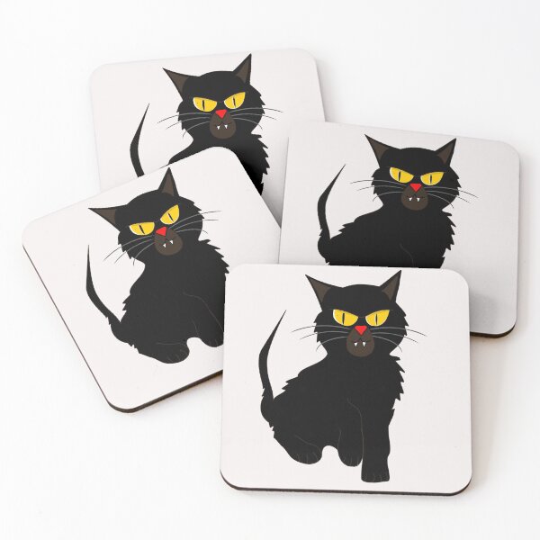 Item preview, Halloween black cat designed and sold by omaeth303.