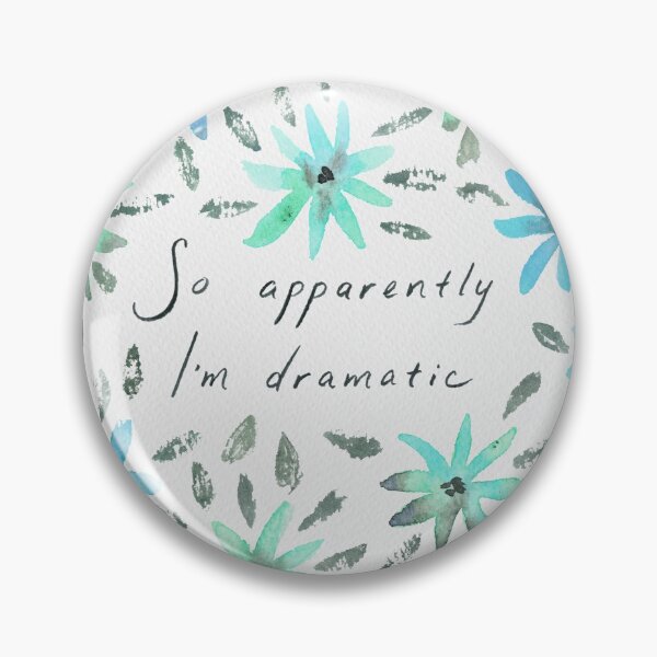 Item preview, So Apparently I'm Dramatic - Cool Color Palette designed and sold by Marie Funseth.