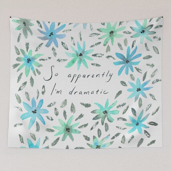 Item preview, So Apparently I'm Dramatic - Cool Color Palette designed and sold by Marie Funseth.