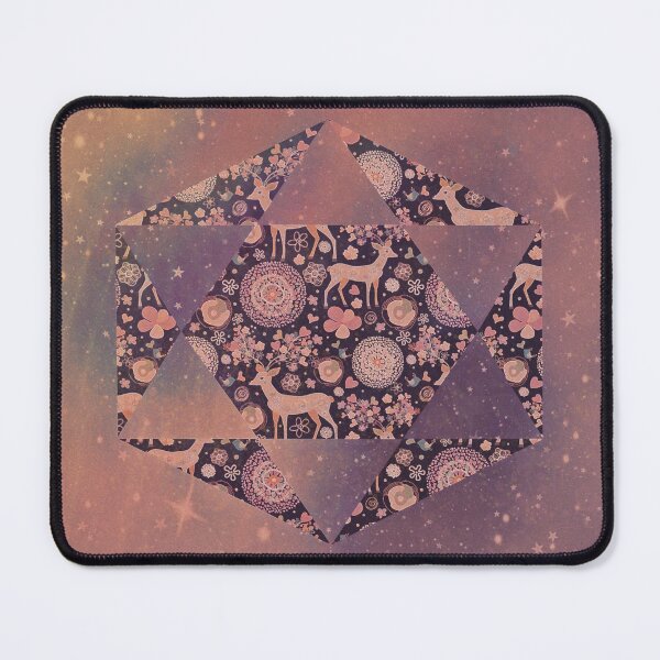 Item preview, Deer, Stars and Flowers designed and sold by Lisa Marie Mercer.