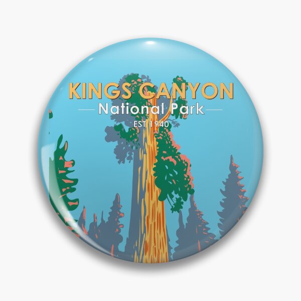 Item preview, Kings Canyon National Park General Grant Tree California Vintage designed and sold by KrisSidDesigns.