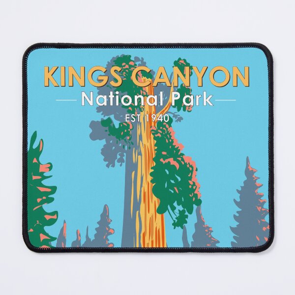 Item preview, Kings Canyon National Park General Grant Tree California Vintage designed and sold by KrisSidDesigns.