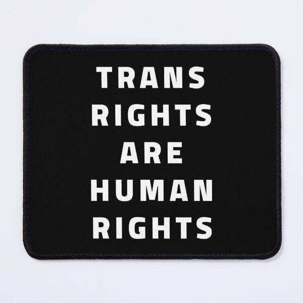 Item preview, Trans Rights Are Human Rights (Black) designed and sold by quoteedesigns.