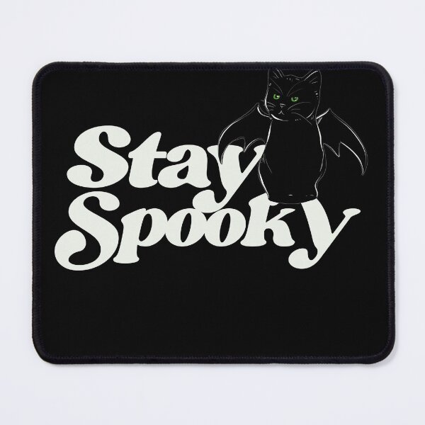 Item preview, Stay Spooky Cute Bat Cat designed and sold by FrictionMaxxing.