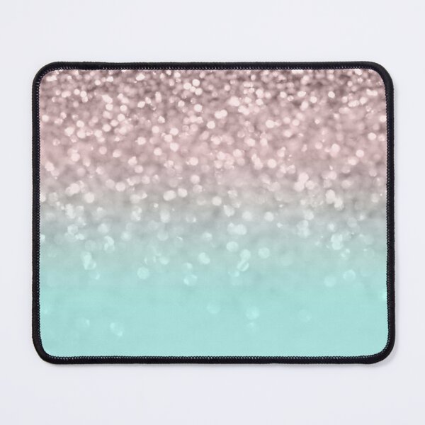 Item preview, Rose Gold Blush Aqua Glam #1 (Photo of Glitter Only - Not Reflective) designed and sold by Anita's & Bella's Art.