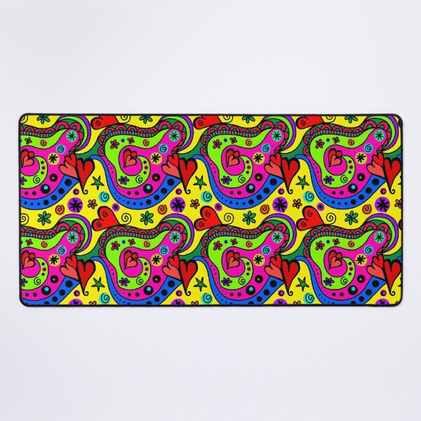 Item preview, Abstract And Colorful Hearts Pattern designed and sold by CBNetwork.