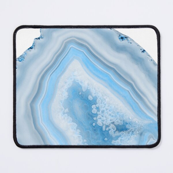 Item preview, Soft Blue Agate Dream #1 #gem #decor #art designed and sold by Anita's & Bella's Art.