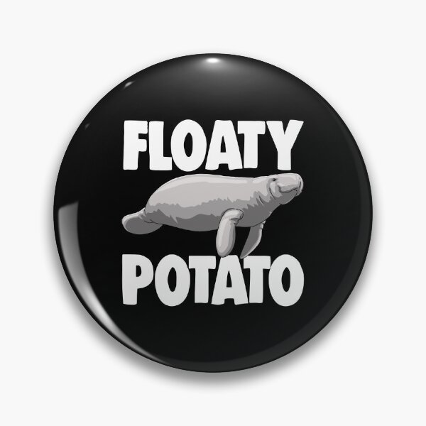 Item preview, Floaty Potato Manatees designed and sold by Bendthetrend.