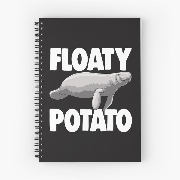Item preview, Floaty Potato Manatees designed and sold by Bendthetrend.