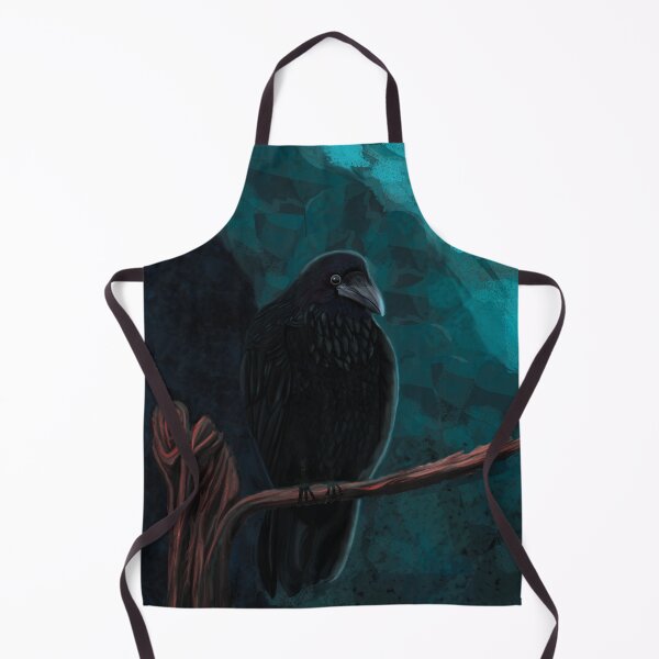 Item preview, Crow on a tree at night designed and sold by Brushes with Nature.