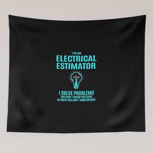Item preview, Electrical Estimator T Shirt - Electrical Estimator I Solve Problems Gift Item Tee designed and sold by soapeselvi.