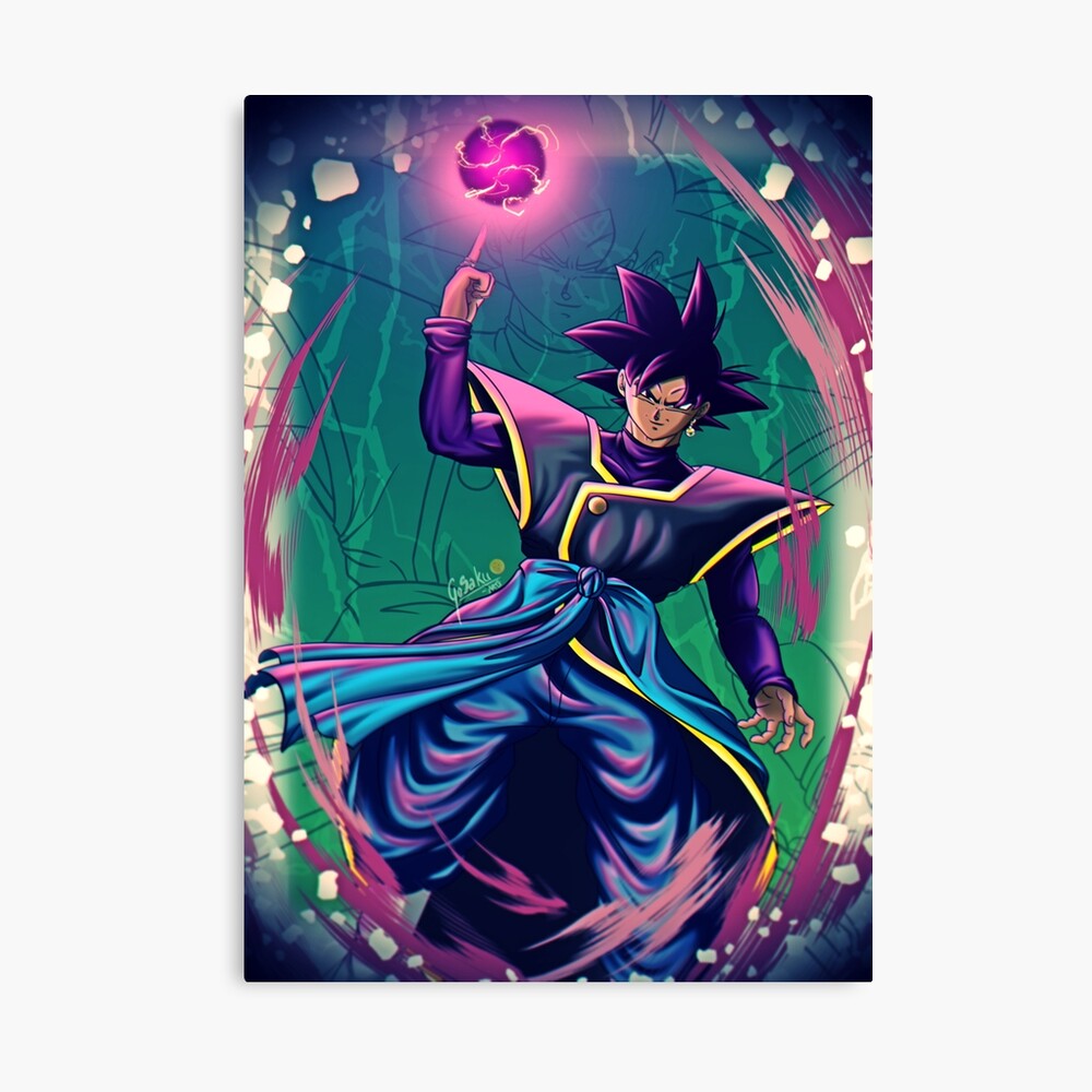 Goku Black SSJR and Zamasu From Dragon Ball Super