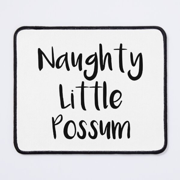 Item preview, Naughty Little Possum designed and sold by quoteedesigns.