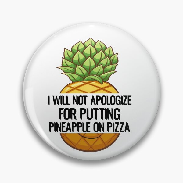 Item preview,   Stop putting pineapple on pizza designed and sold by Designhub14.