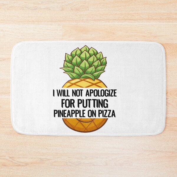 Item preview,   Stop putting pineapple on pizza designed and sold by Designhub14.