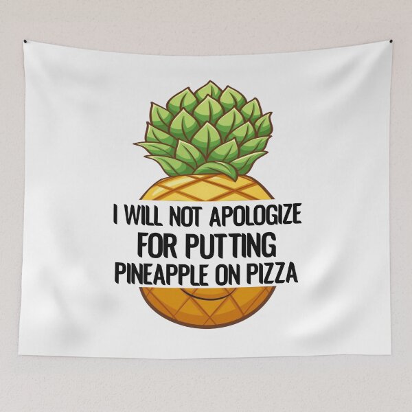 Item preview,   Stop putting pineapple on pizza designed and sold by Designhub14.